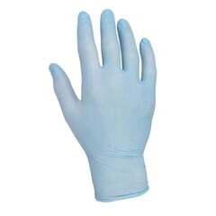 Blue Nitrile Disposable Gloves (Box 100) Large