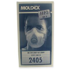 Moldex 2405 Disposable Face Mask FFP2 S (Box of 20)