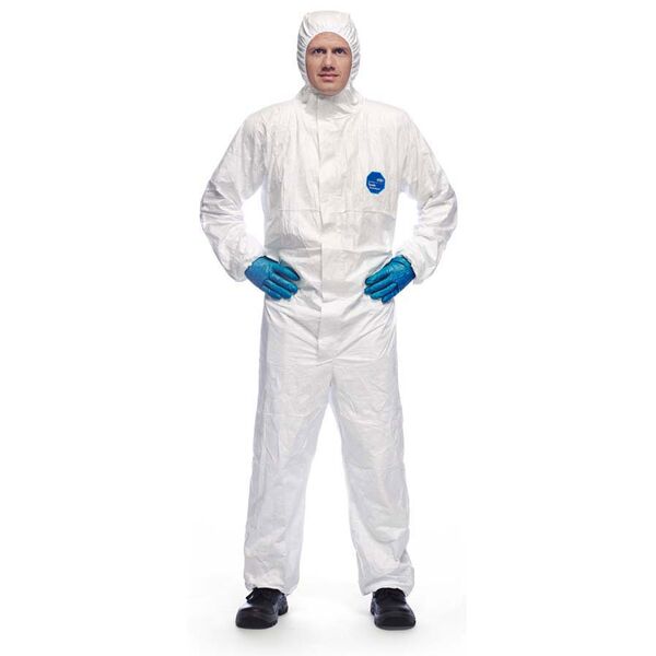 Tyvek Protech Disposable Coveralls XL (white) Type 5 & 6