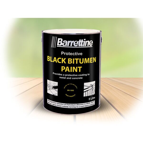 Barrettine Black Bitumen Paint