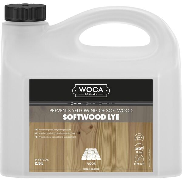 Woca Softwood Lye 2.5L
