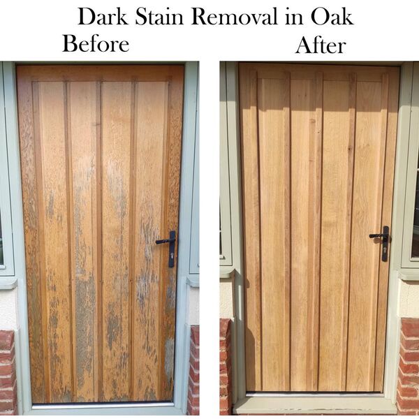 How to remove dark stains from wood AG Woodcare