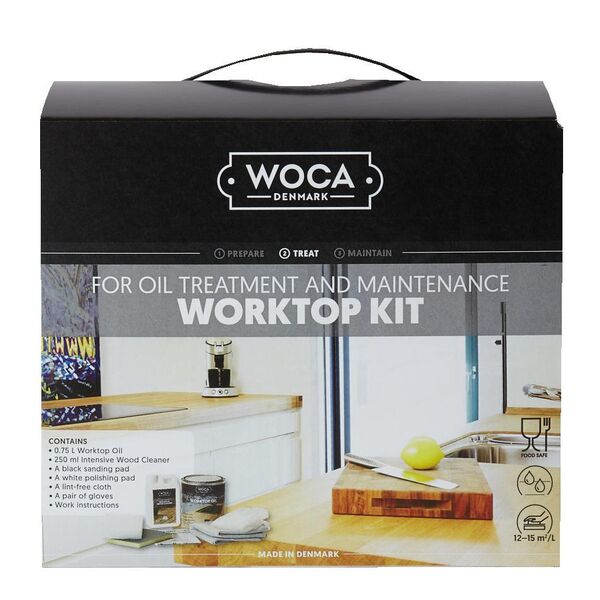 Woca Worktop Kit - Natural
